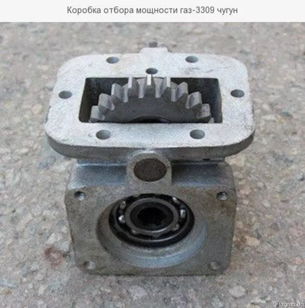 Коробка відбору потужності ГАЗ-3309 під НШ,  механіка.